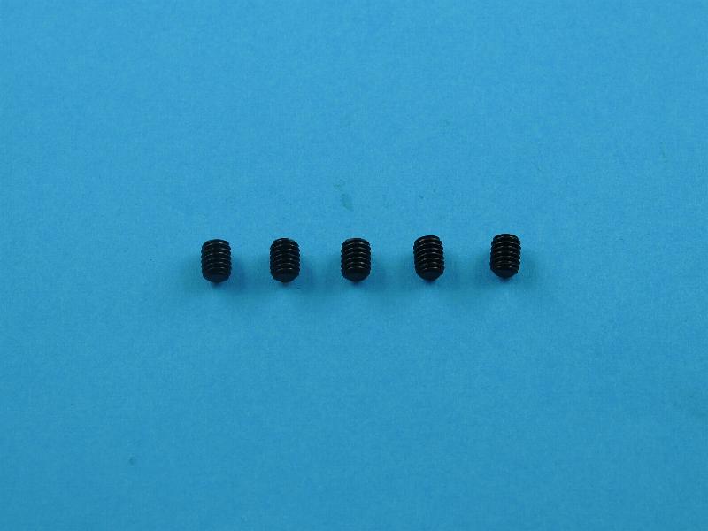 set screw M4x5 black (5)