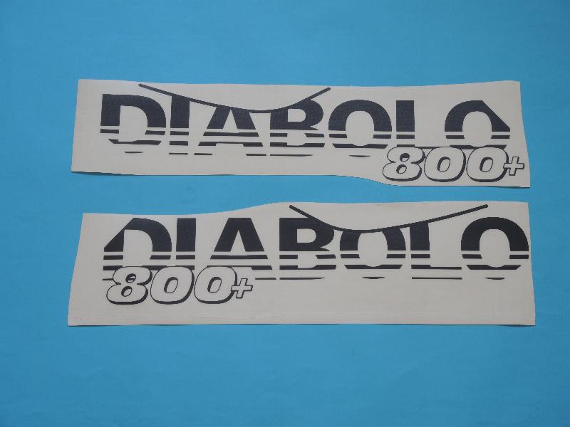Schriftzug "Diabolo 800+"