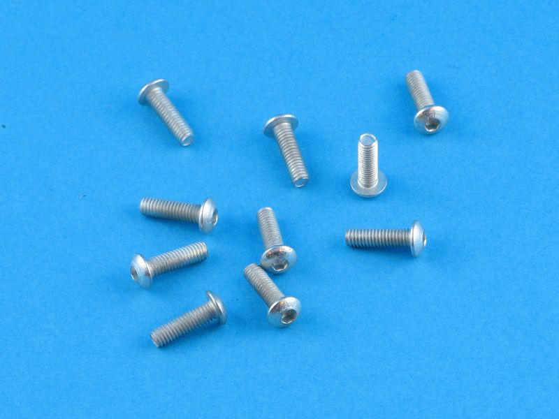 hex lense head bolt M3x10 (10)