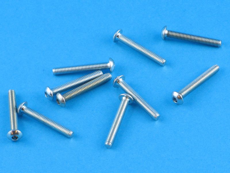 hex lense head bolt M3x20 (10)